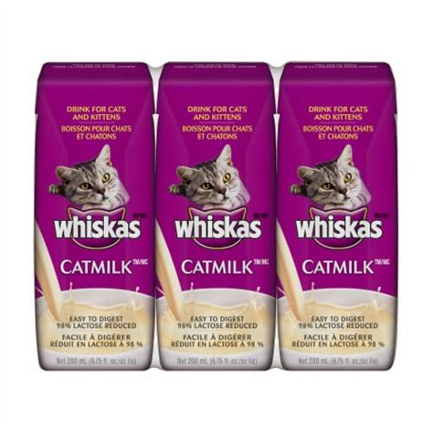 Whiskas Catmilk Plus Drink, 3 ct / 6.75 fl oz - Kroger