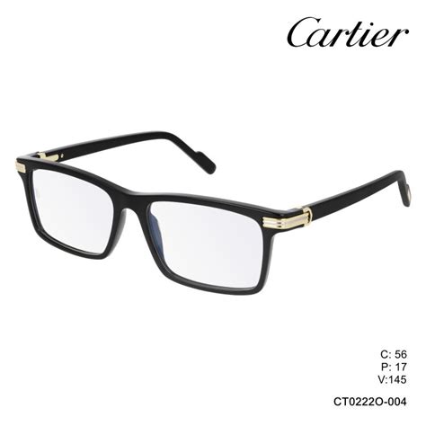 CARTIER OPTICAL FRAME Black Black *PREMIERE – Best Designers Inc.