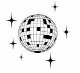 Reward disco ball coloring Page Ultra Pages Free  sketch template