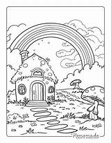 Rainbow Coloring Pages Free Printable PDFs sketch template