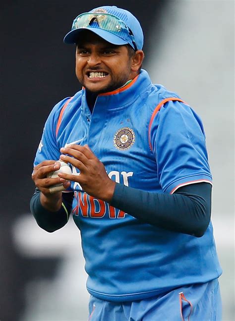 Suresh Raina celebrates after taking a catch | ESPNcricinfo.com