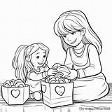 Helping The Needy Coloring Pages sketch template