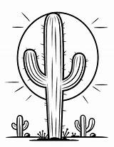 25 Cactus Coloring Pages Free Sheets For Kids sketch template
