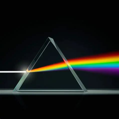 Optical Glass Triangular Prism for Teaching Light Spectrum Physics and Photo Photography Prism ...