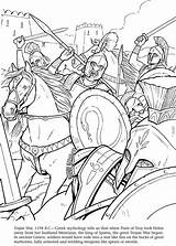 Roman Soldiers Coloring Pages sketch template