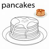 Premium Vector  Coloring pages pancakes sketch template