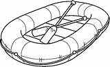 Raft Coloring Page Sketch sketch template