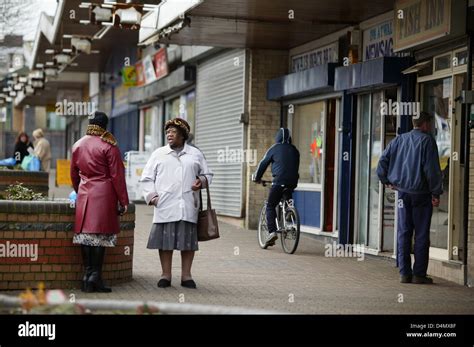 The shopping centre in Ladywood, Birmingham, UK Stock Photo - Alamy