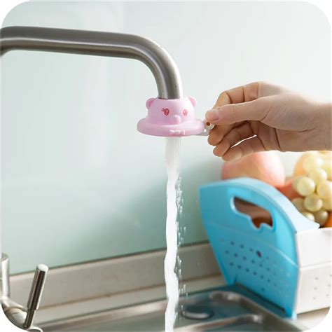 1PC Water Saving Device Kitchen Faucet Accessories Bathroom Basin Flexible Sink Tap Sprayer ...