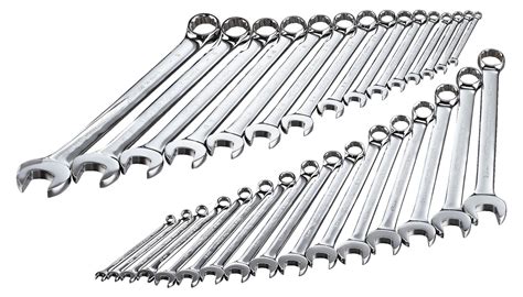 Mastercraft Combination Wrench Set, 30-pc, Stubby/Standard Sizes, SAE ...