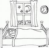 sleeping coloring Page  coloringcom sketch template
