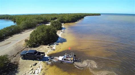 Green Key Beach and the Airboat Recovery - YouTube