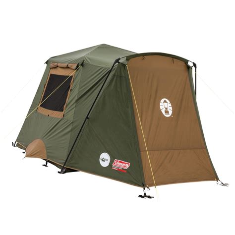 Coleman Instant Up Gold 4P Vestibule Dark Room 4 Person Camping Tent | eBay