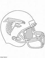 Atlanta Falcons Helmet coloring Page sketch template