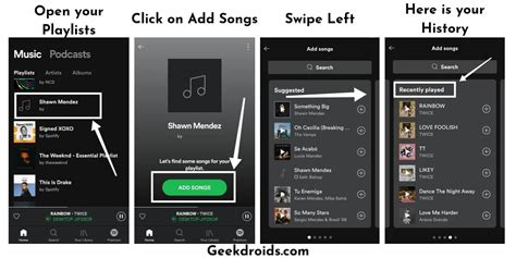 How to see your Spotify history? | GeekDroids