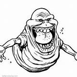 Ghostbusters Stay Puft Marshmallow Man Coloring Pages Sketch Page sketch template