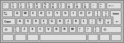 UK keyboard layout