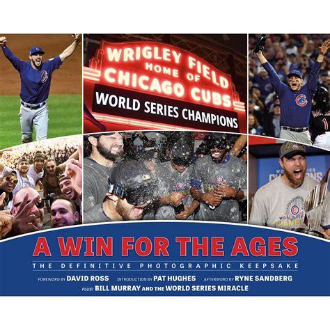 Chicago Cubs 2016 World Series Champions A Win for the Ages Book