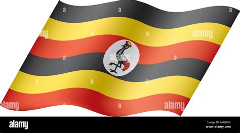 Uganda flag, vector illustration Stock Vector Image & Art - Alamy