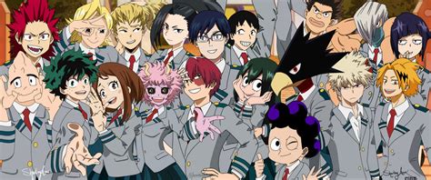 My Hero Academia Class 1A by ShootingArow on DeviantArt