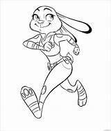 60 Zootopia Coloring Pages  ColoringPagesOnlycom sketch template