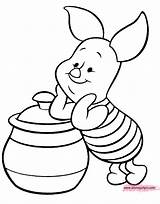 Disney Piglet Coloring Pages sketch template