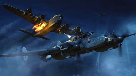 Download Warplane Aircraft Luftwaffe Military Messerschmitt Bf 110 HD ...