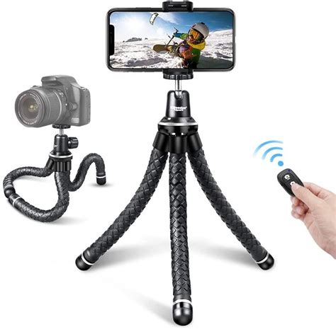 Flexible Cell Phone Tripod with Wireless Shutter Deals