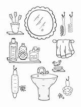Personal Hygiene For Kids Coloring Pages sketch template