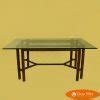 Chippendale Style Rectangular Dining Table | Circa Who