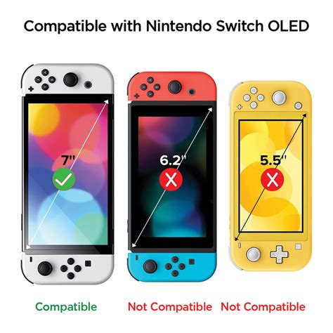 Nintendo Switch OLED Screen Protector 2 Pack · The Game Changers