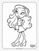 Free Printable Bratz Coloring Pages For Kids Cool2bkids sketch template