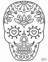 Sugar Skull coloring page  Free Printable Coloring Pages sketch template