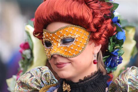 Free Images : woman, portrait, spring, carnival, color, italy, venice, clothing, lady, flowers ...