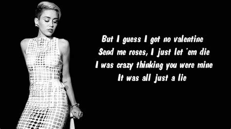 Miley Cyrus - Drive Karaoke / Instrumental with lyrics on screen - YouTube