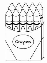Cool Crayon Coloring Page Printable For Kids  Home sketch template