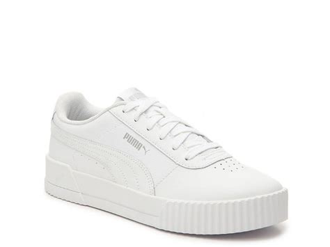 Puma Carina Sneaker - Women's | Puma shoes women, White puma sneakers ...