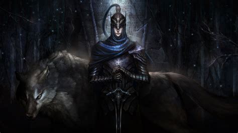 Dark Souls Artorias And Sif Wallpaper