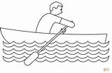 Row Boat Coloring Pages sketch template