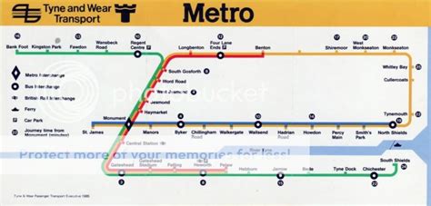 Tube Map Newcastle