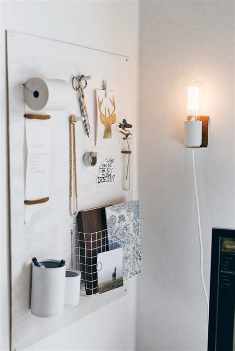 Small DIY Wall Lamp With A Touch Of Leather - Shelterness