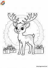 Rudolph Red Nosed Reindeer Coloring Pages sketch template