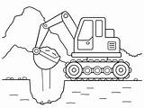 Construction Vehicles Coloring Book Pages Worksheets  Preschool sketch template