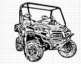 Polaris Rzr Drawing Sketch Coloring Page sketch template