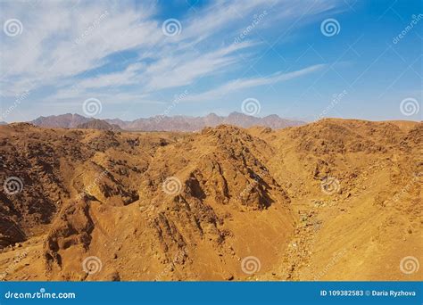 African Landscape with Mountains Stock Image - Image of ground, dirt: 109382583