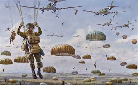 d day paintings - Google Search | Military artwork, War art, Military art