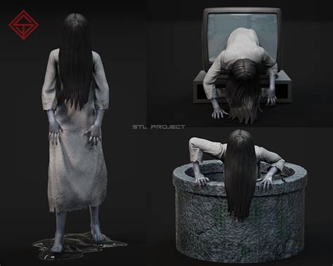 The Ring: Sadako Resin Model Kit 3 Poses Available in Scales | eBay