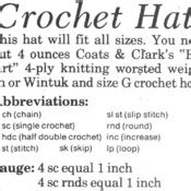 Crochet Mens Cossack Style Hat Vintage Crochet Hat PDF Pattern. Instant ...