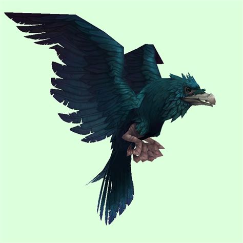 Teal-Black Raven - Pet Look | Petopia - Hunter Pets in the World of ...