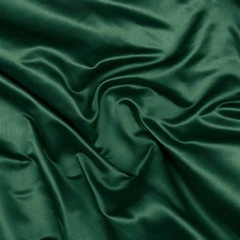 Emerald Green Silk Duchess Satin Fabric By The Yard | Etsy